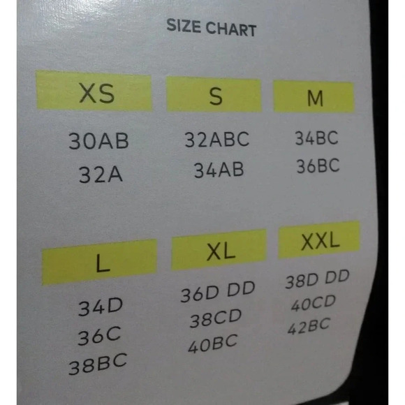 LARGE Champion C9 N9704 Mesh Cami Wire Free Sports Bra Black NWT New with Tag - Picture 7 of 7